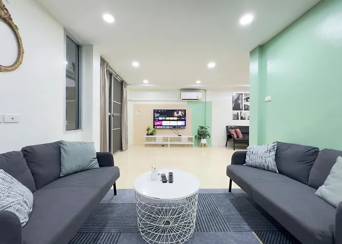 Villa 日韩旅游区市中心5房别墅民宿 Bangkok