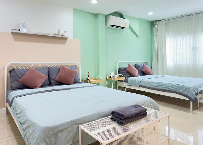 Villa 日韩旅游区市中心5房别墅民宿 Bangkok