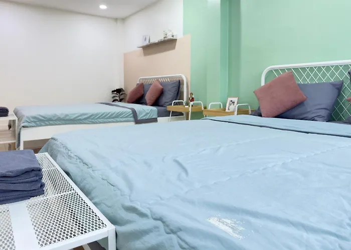 Villa 日韩旅游区市中心5房别墅民宿