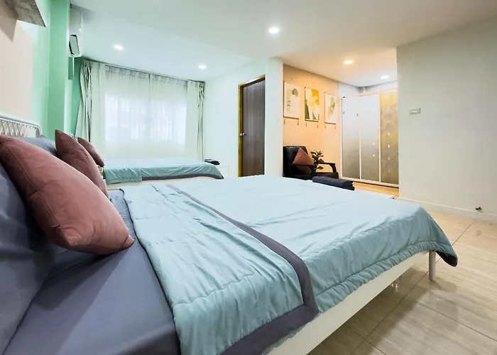 Villa 日韩旅游区市中心5房别墅民宿 Bangkok
