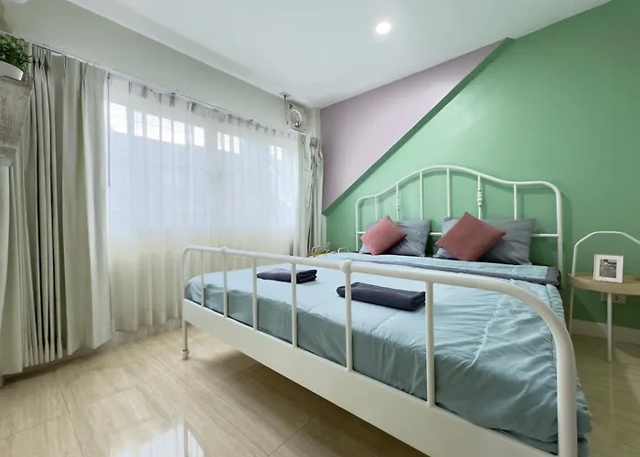 Villa 日韩旅游区市中心5房别墅民宿 Bangkok